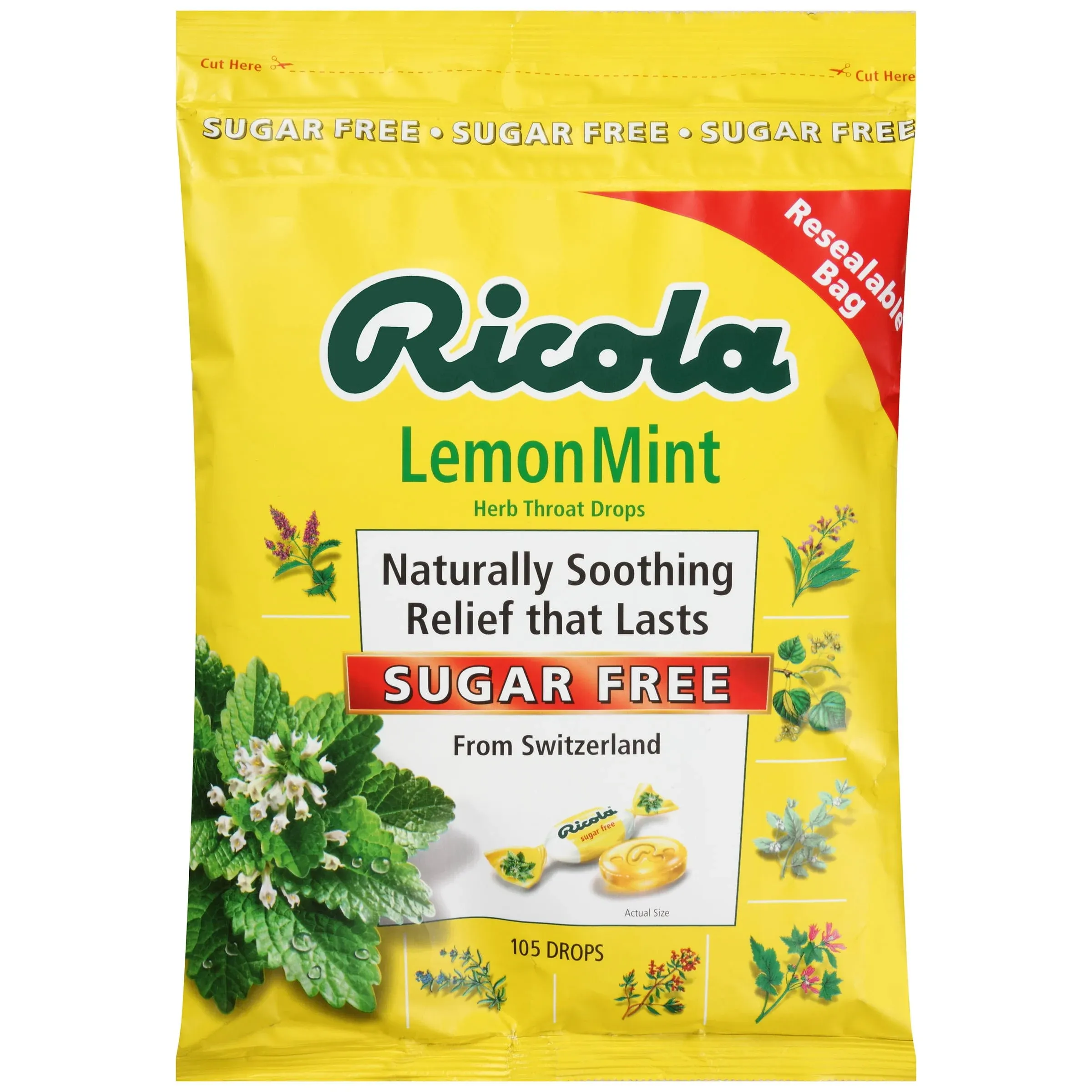 Ricola Herb Lemon Mint Throat Drops