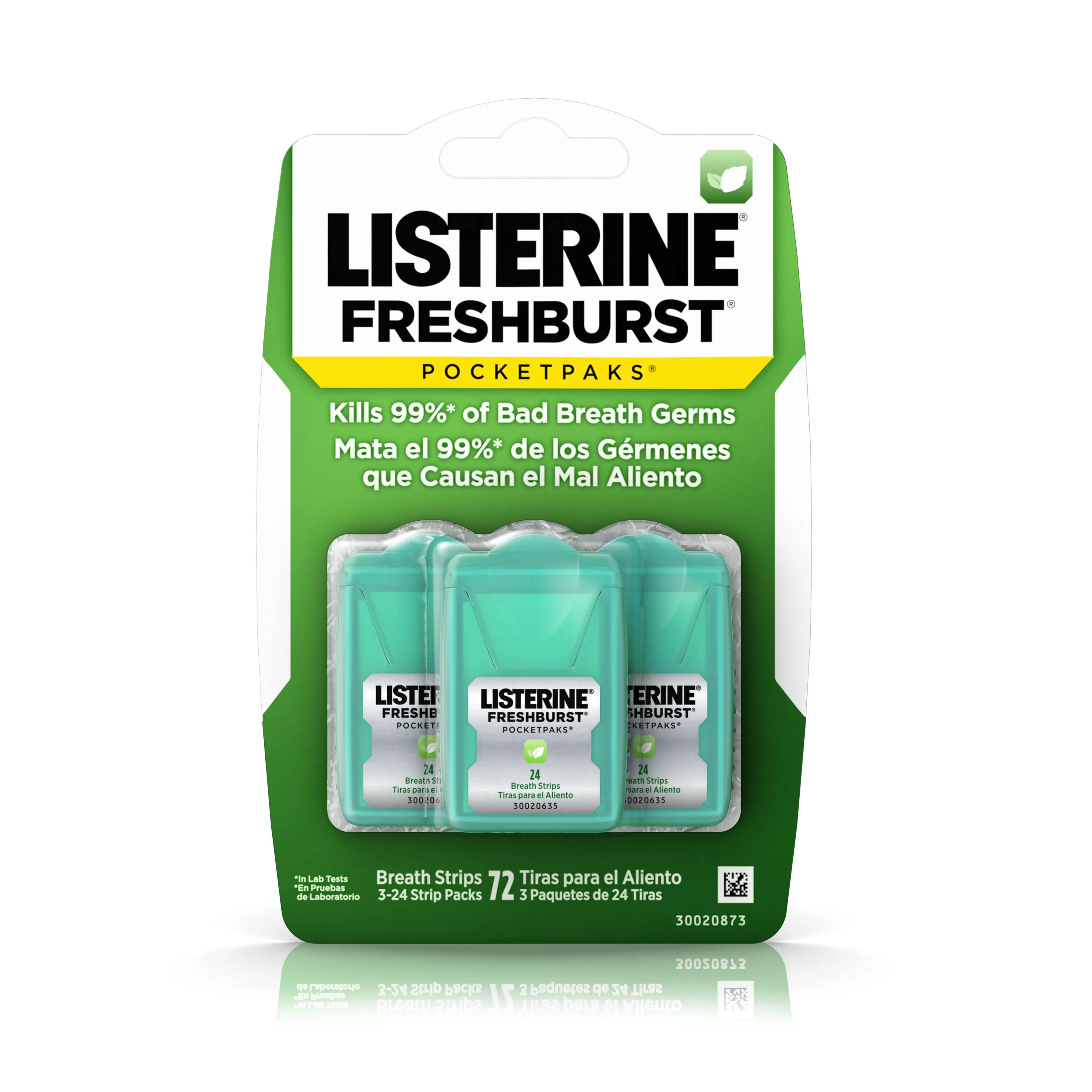 Listerine Pocketpaks 72-Count Breath Strips In Fresh Burst