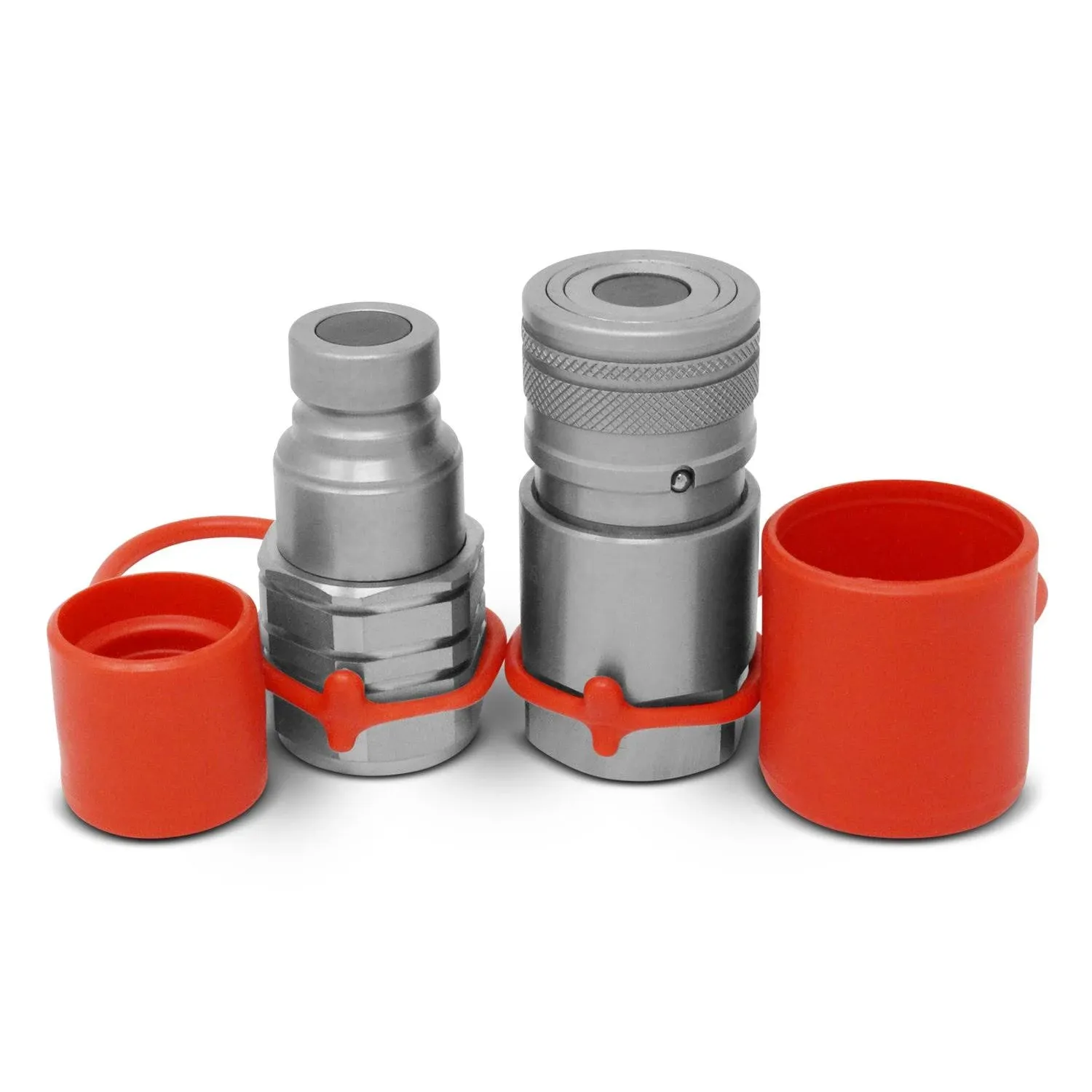 Flat Face Connect Under Pressure Hydraulic Quick Connect Coupler Set