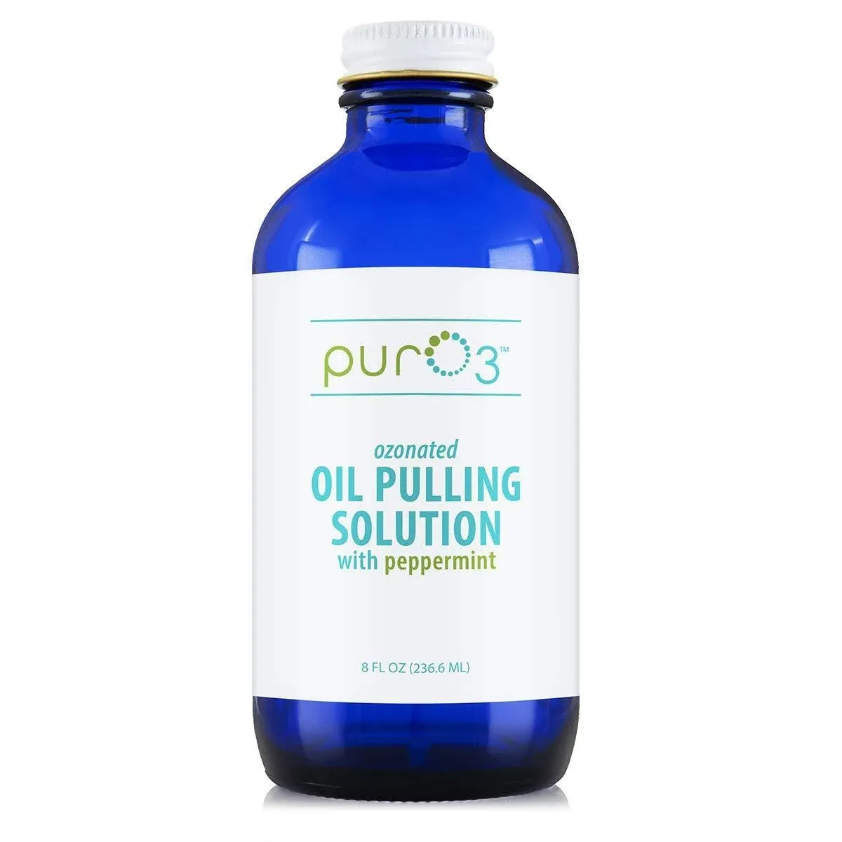 PurO3 Oil Pulling Solution with Peppermint