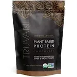 Truvani Organic Chocolate Plant Protein Powder, 23.63 OZ