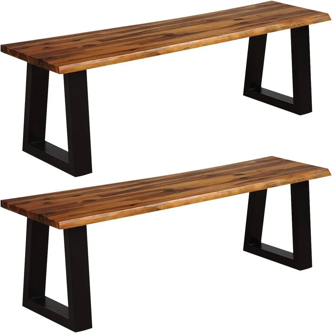 Giantex Rustic Wooden Dining Bench