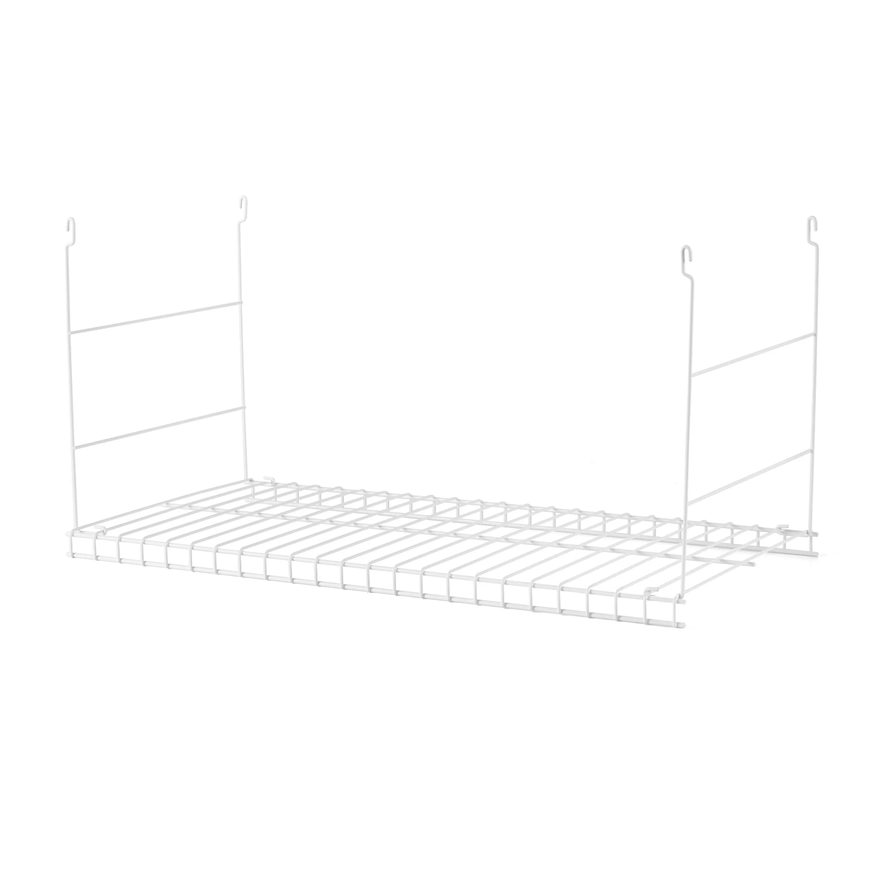 Closet Hanging Wire Shelf, 24 inches Closet Hanging Organizer, Easy to install