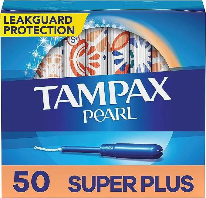 Tampax Pearl Super Plus Absorbency Tampons - Unscented