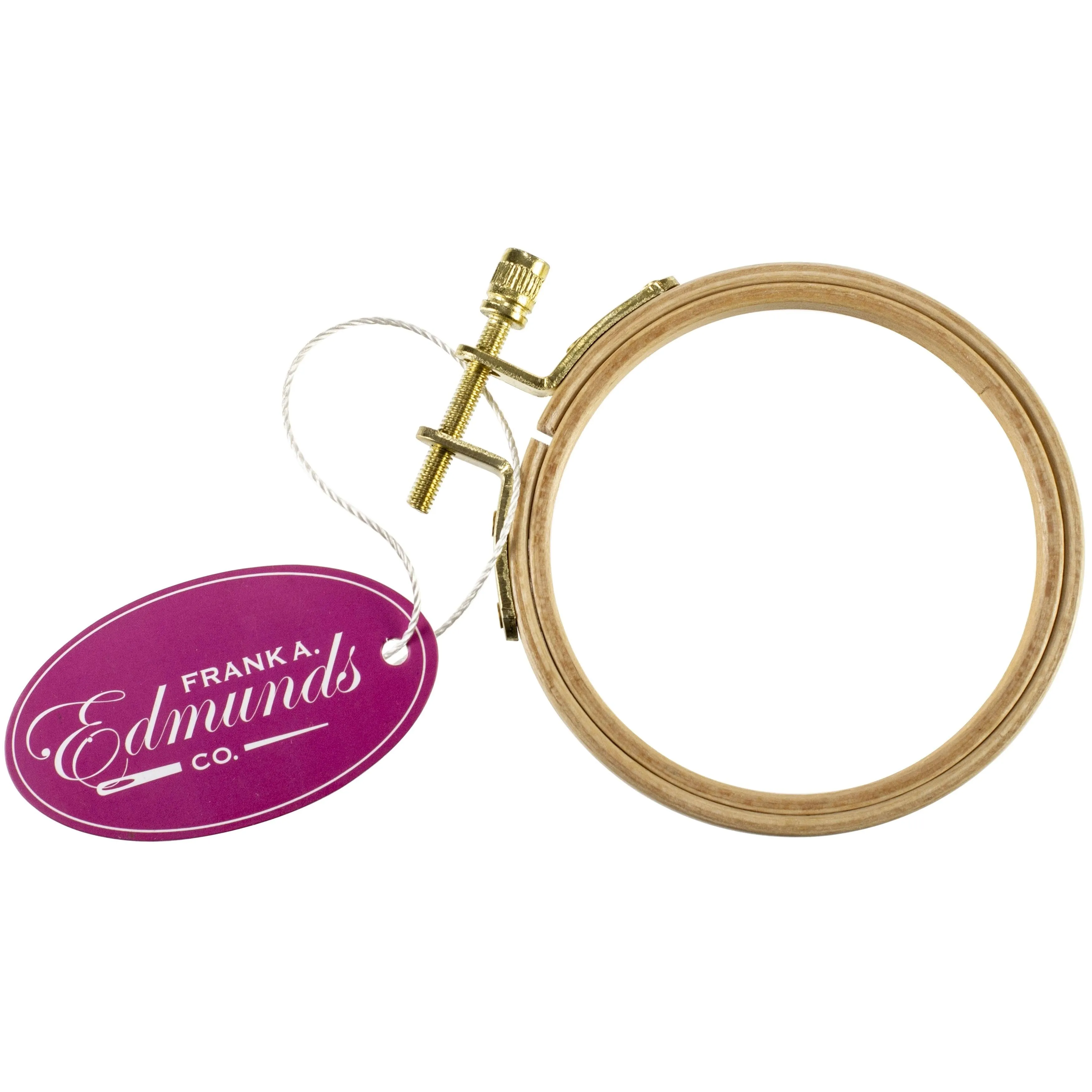 Edmunds Frank A. Beechwood Embroidery Hoop 3"