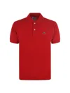 Classic Design Polo Shirt In Red