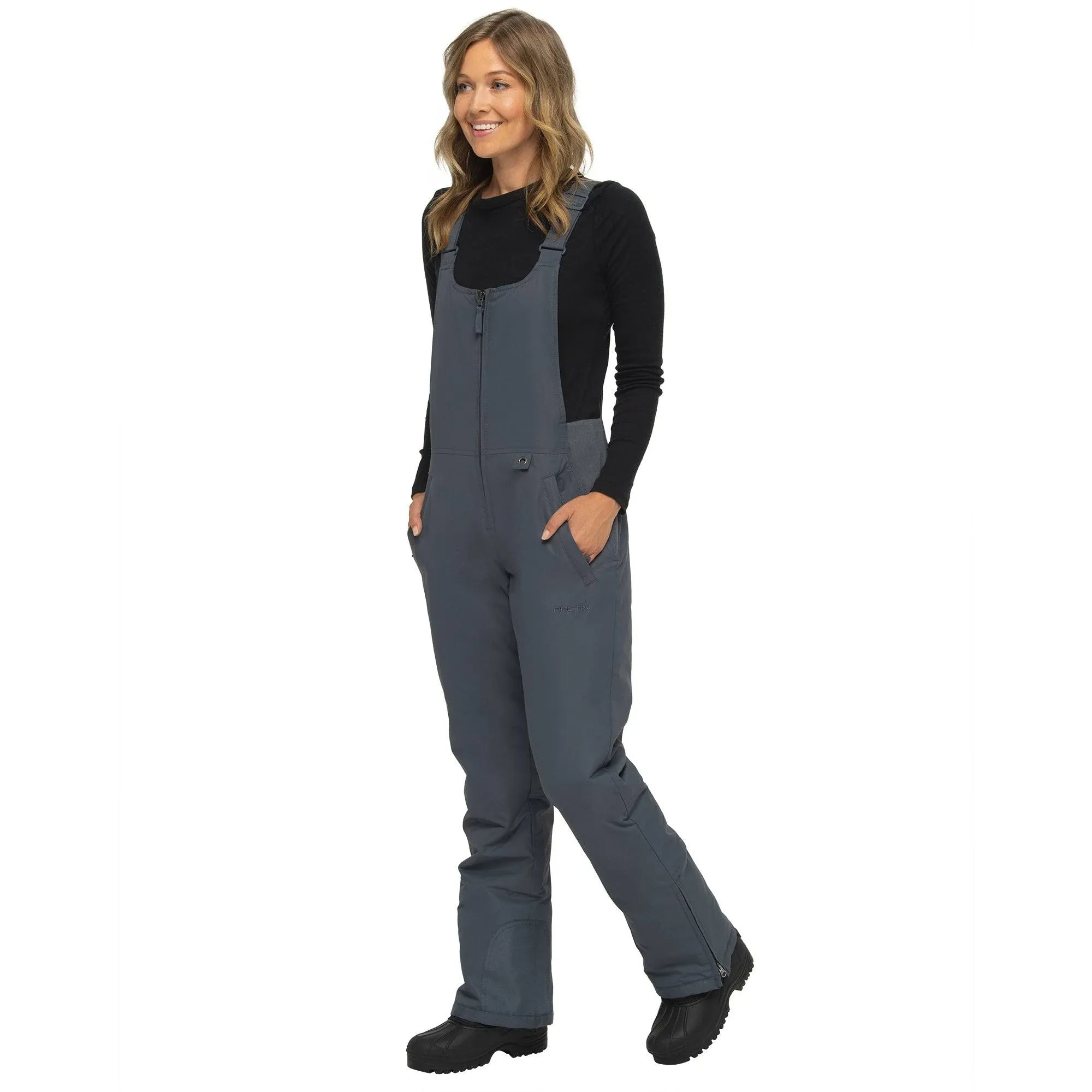 Women&#39;s Essential Insulated Bib Overalls  X-SHORT Inseam