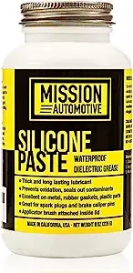 Dielectric Grease/Silicone Paste/Waterproof Marine Grease (8 Oz.) Made in USA- Excellent Silicone Grease