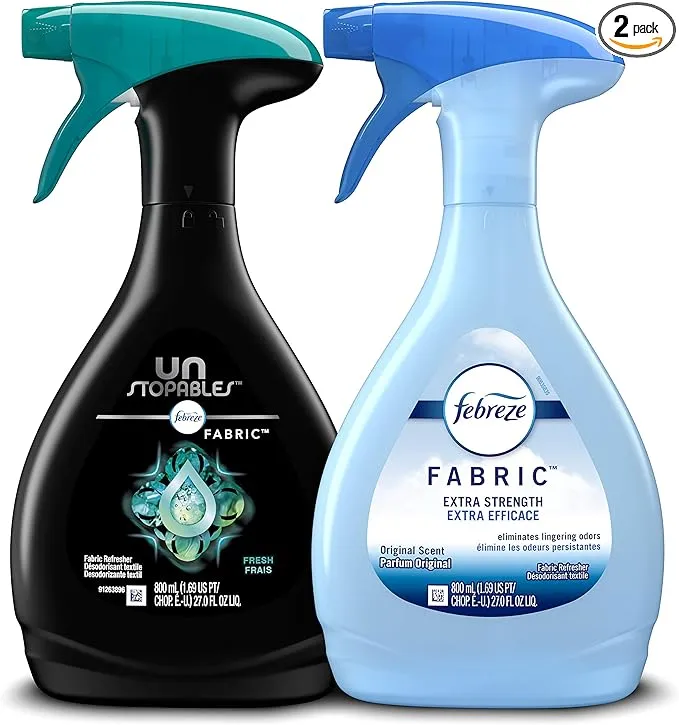 Febreze Fabric Refresher Odor Eliminator Extra Strength + Unstopables