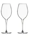 Vie Set Of Two Pinot Grigio Glasses In White