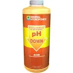 General Hydroponics pH Down - Lower pH Levels for Optimal Growth