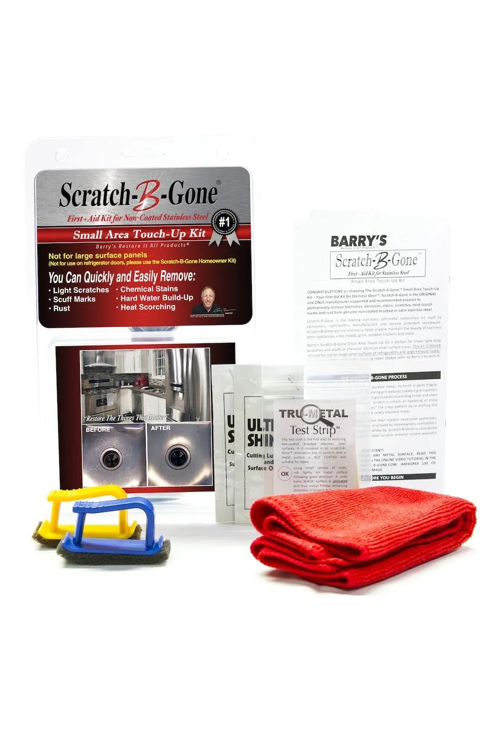 Small Area Touch-Up Kit #1 selling kit to remove scratches, rust, discoloration