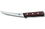 Victorinox 6" Boning Knife, Curved Blade, Flexible, Maple Wood Handle 5.6616.15