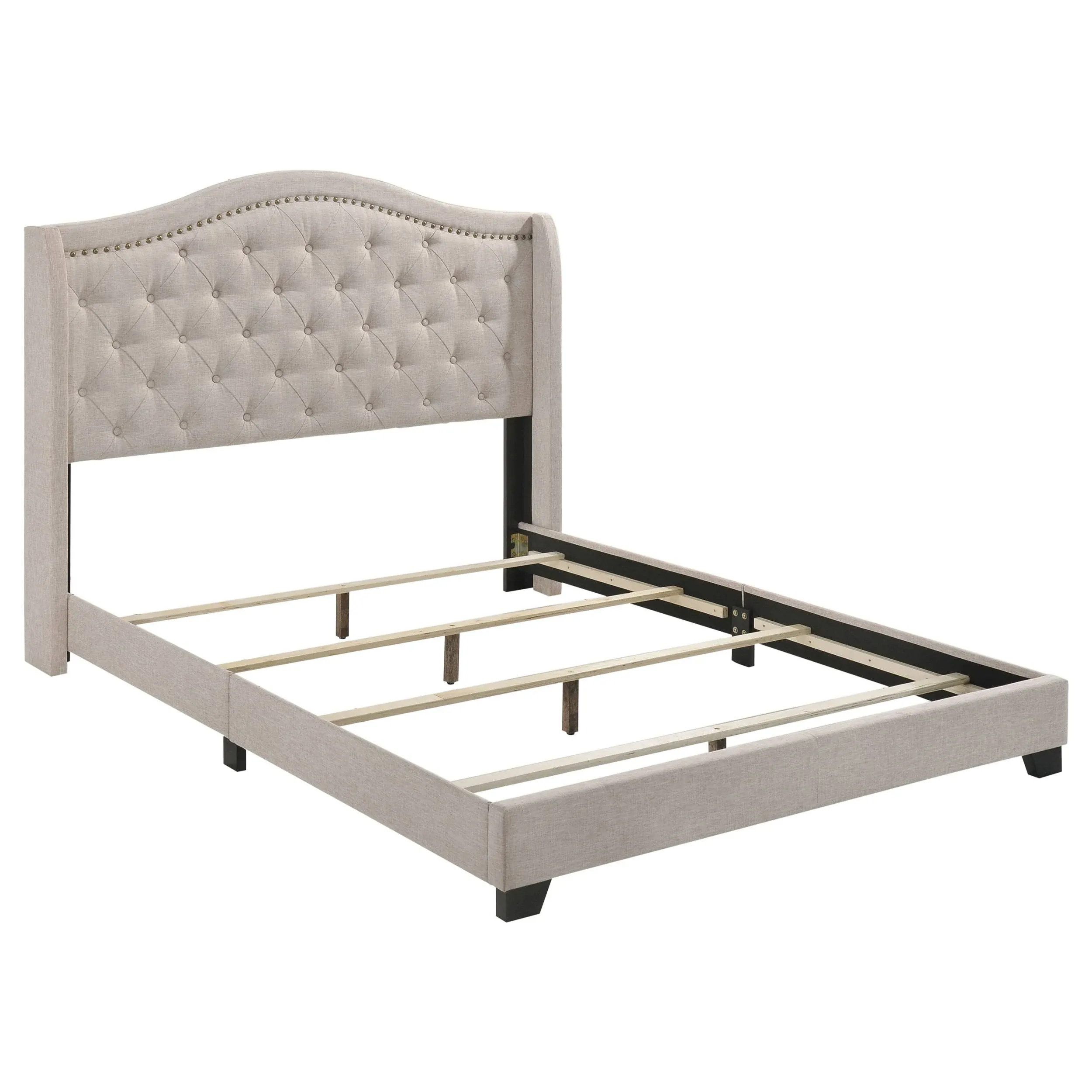 Coaster Sonoma Beige Queen Camel Bed