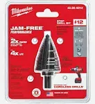 Milwaukee 48-89-9212 Step Bit #12 7/8" - 1-3/8"