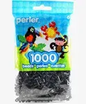 Black Beads for Kids Crafts 1000 pcs