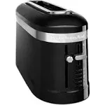 KitchenAid 2 Slice Long Slot Toaster with High-Lift Lever, Onyx Black