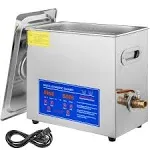 VEVOR Commercial Ultrasonic Cleaner 6L Heated Ultrasonic Cleaner with Digital Timer Jewelry Watch GL