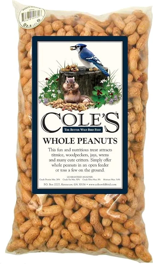 "Cole'S Straight Bird Seed, 2.5 Lb Bag"