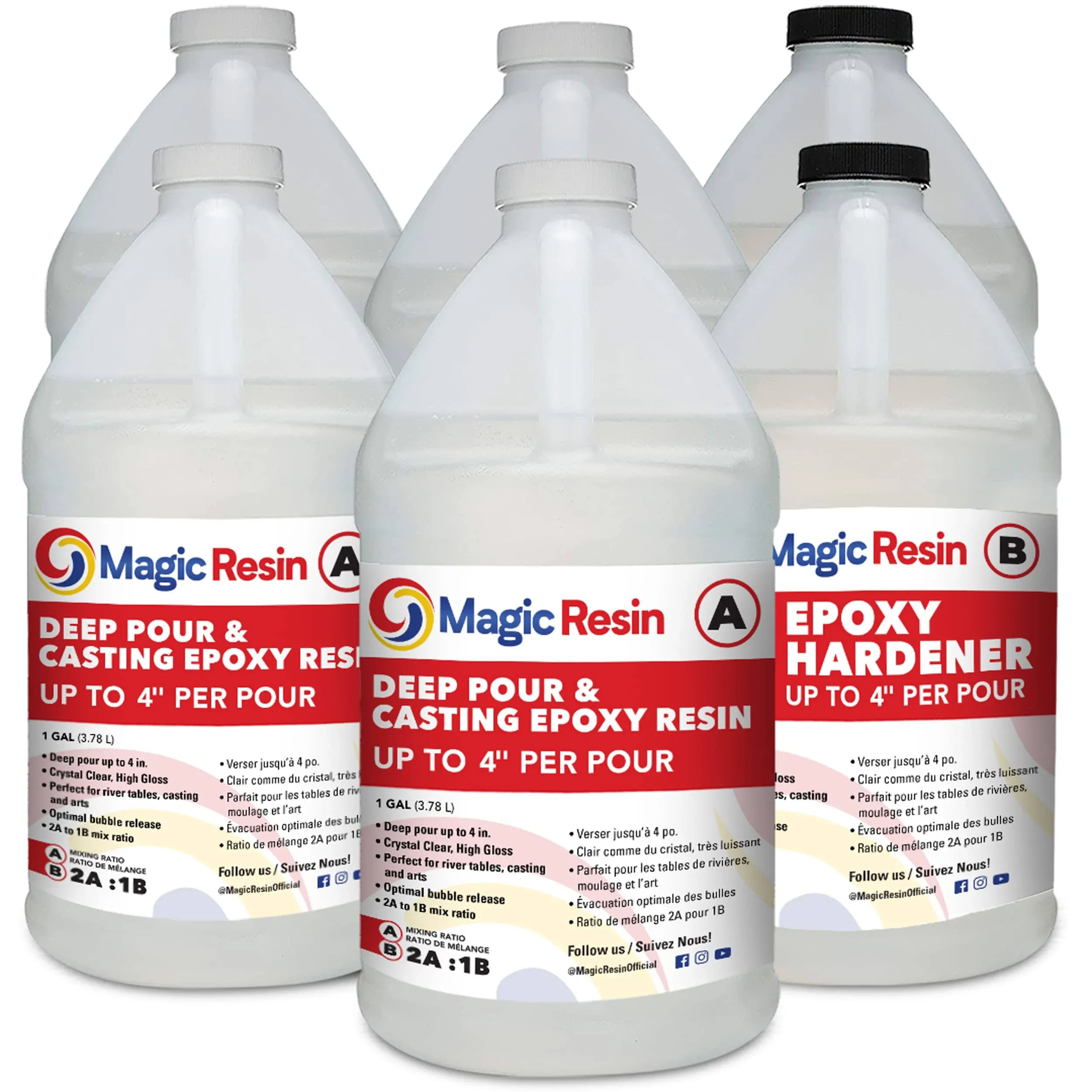 Magic Resin 1.5 Gallon Epoxy Resin Kit