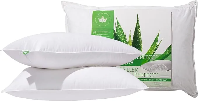 Canadian Down & Feather Company Down Perfect Pillow Medium Support - 2 Pack ...