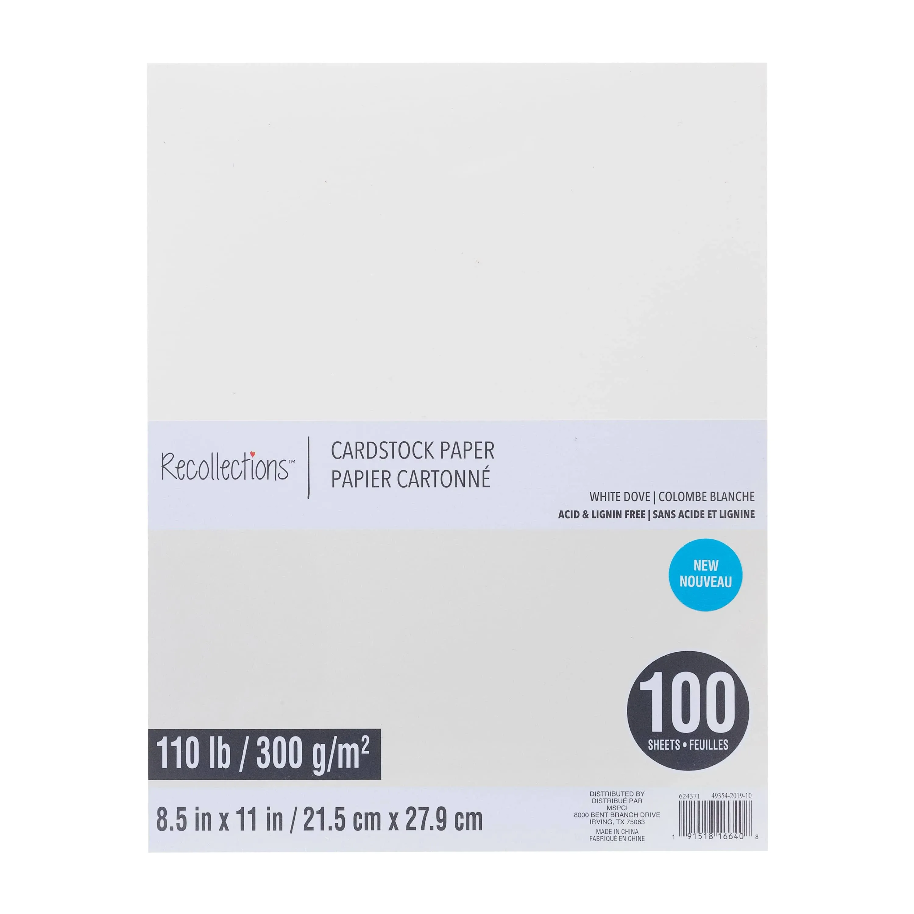 Recollections Heavyweight Cardstock Paper