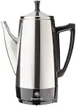 Presto 12 Cup Coffee Percolator, Stainless Steel