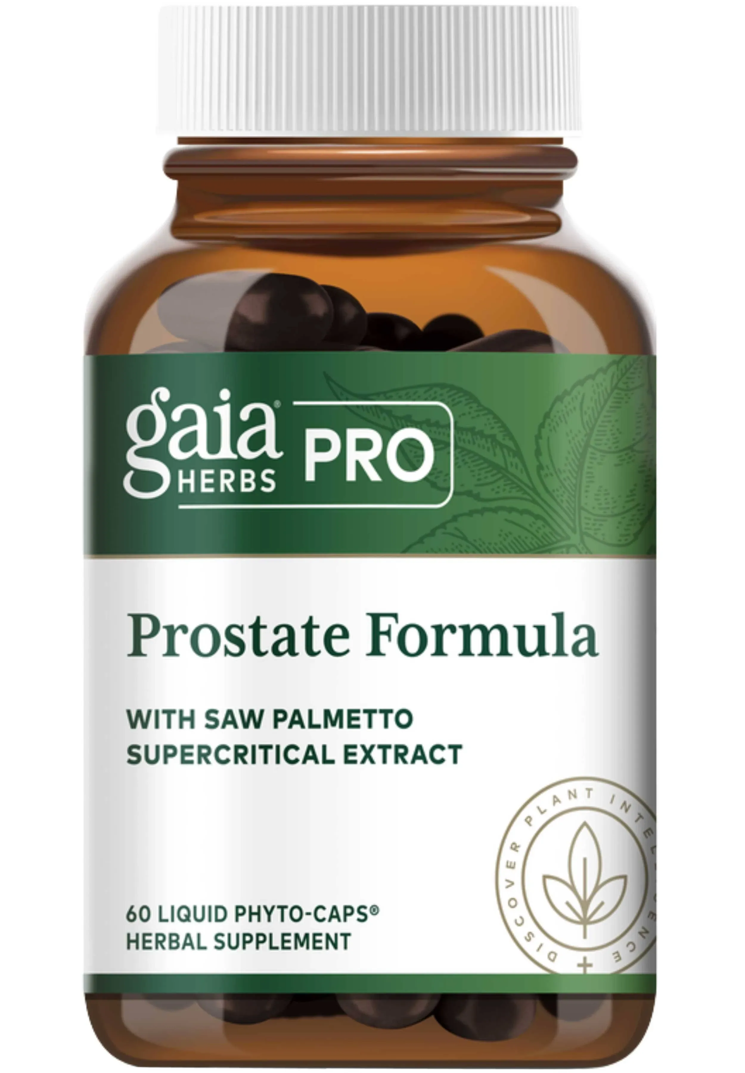 Gaia Herbs SystemSupport Prostate Health 60 Liquid Capsules