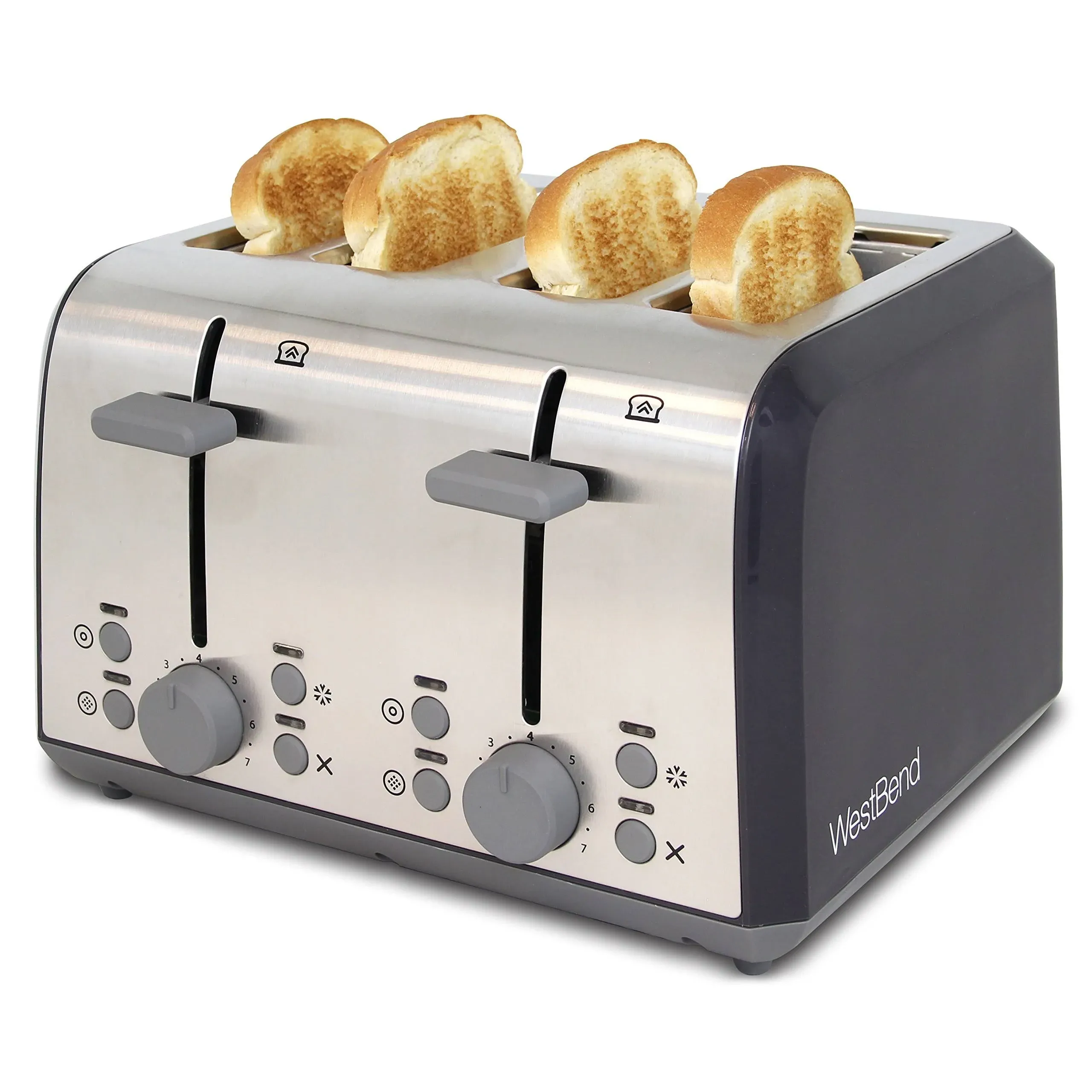 4 Slice Toaster, Extra Wide Slot, Bagel Setup, Ultimate Toaster Lift