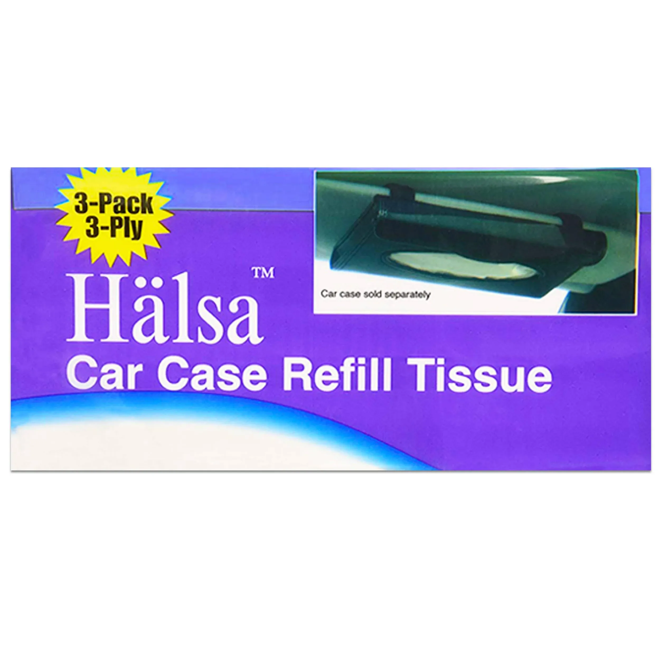 Halsa Tempo Car Case Refill Tissues