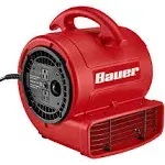 New 1000 CFM, 1/5 HP Floor Blower, w/2 built-in 120V protected outlets-FREE SHIP