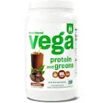 Vega Protein & Greens, Vanilla, 18 Servings, 20g Protein, Plant Based Vegan Protein Powder