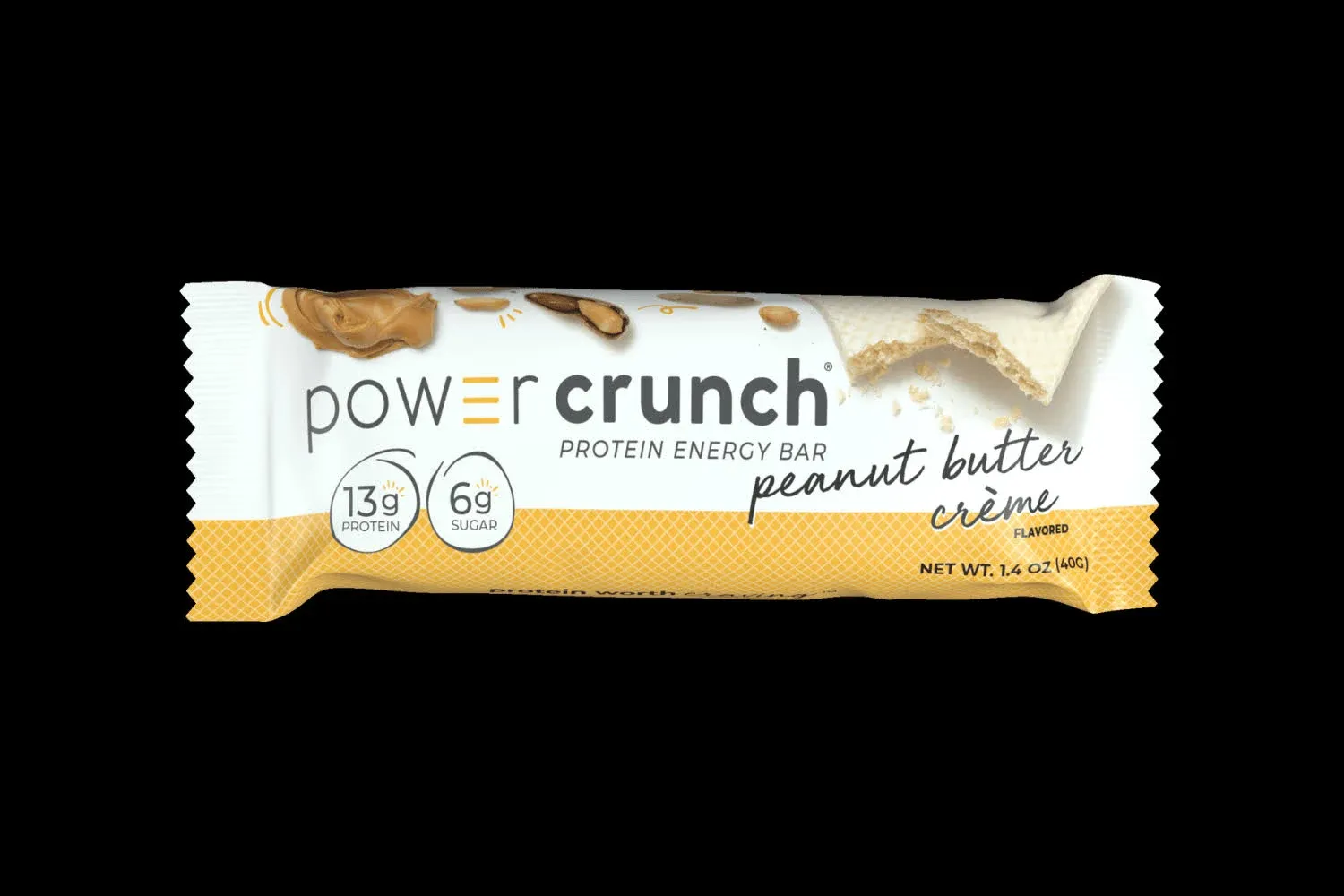 Power Crunch Protein Energy Bar, Peanut Butter Creme - 12 pack, 1.4 oz bars