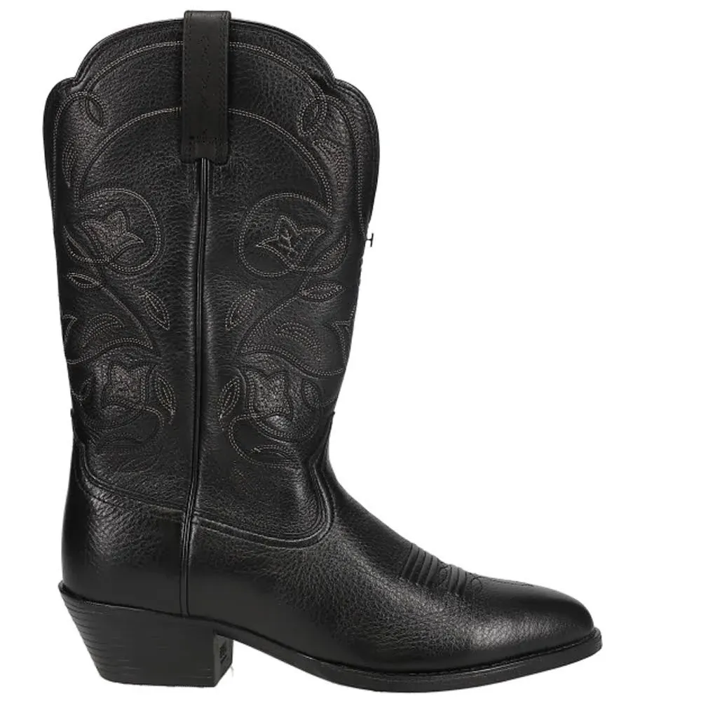 Ariat Heritage Round Toe Western Boots - Women’s Leather Cowgirl Boots