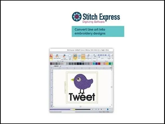 Brother SAEXPRESS Stitch Express Auto Digitizing Software