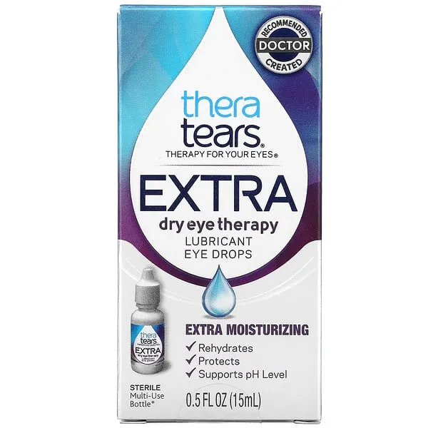 TheraTears Extra Dry Eye Therapy Lubricant Eye Drops - 0.5 fl oz