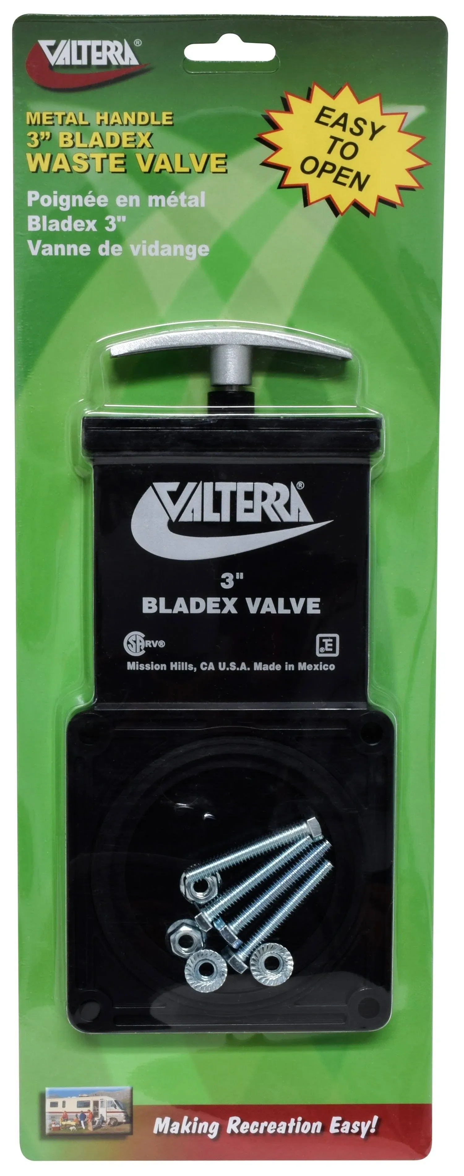 Valterra T1003vp 3 inch Bladex Waste Valve