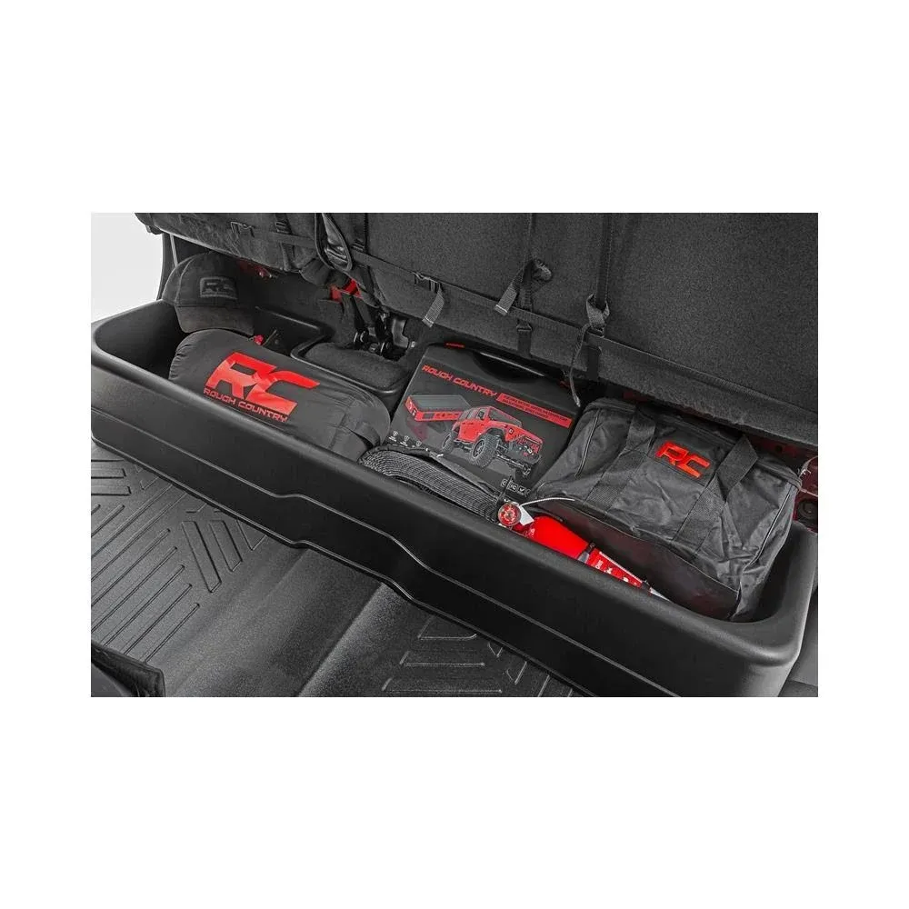 Rough Country (Rc09061) Under Seat Storage | Double Cab | Chevy/GMC 1500/2500HD/3500HD (19-24)