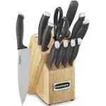 Cuisinart C77TR-12P3 Classic Cutlery 12 Piece Triple Rivet Block Set