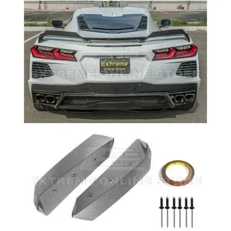 Replacement Rear Trunk Lid Wing Spoiler for 2020-Present Chevrolet Corvette C8 Models