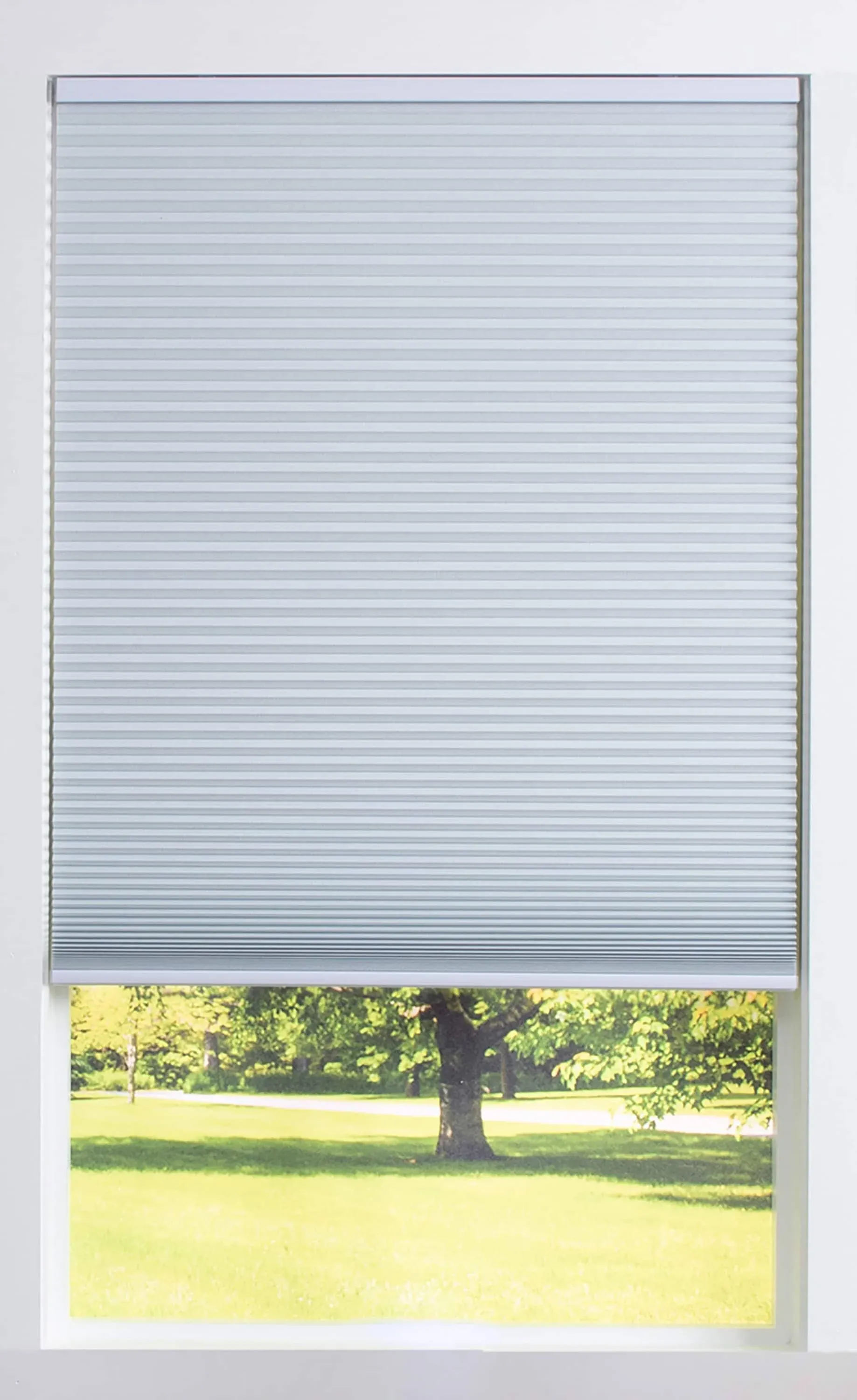 DEZ Furnishings QEWT300720 Cordless Blackout Cellular Shade, 30W x 72L Inches, White