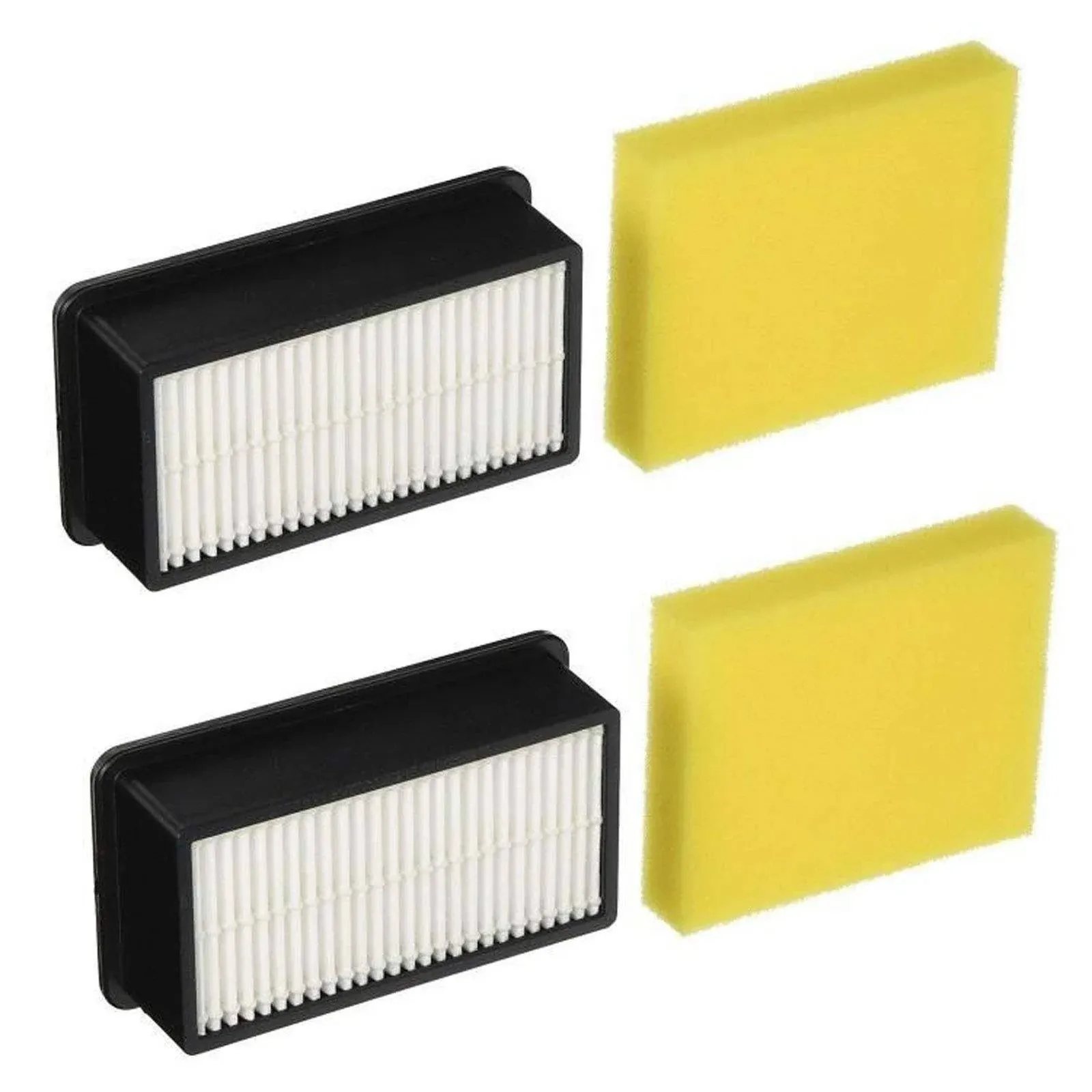 2 + 2 Pack Vacuum Filters for Bissell Cleanview 1819, 1822, 1825, 1831, 1330