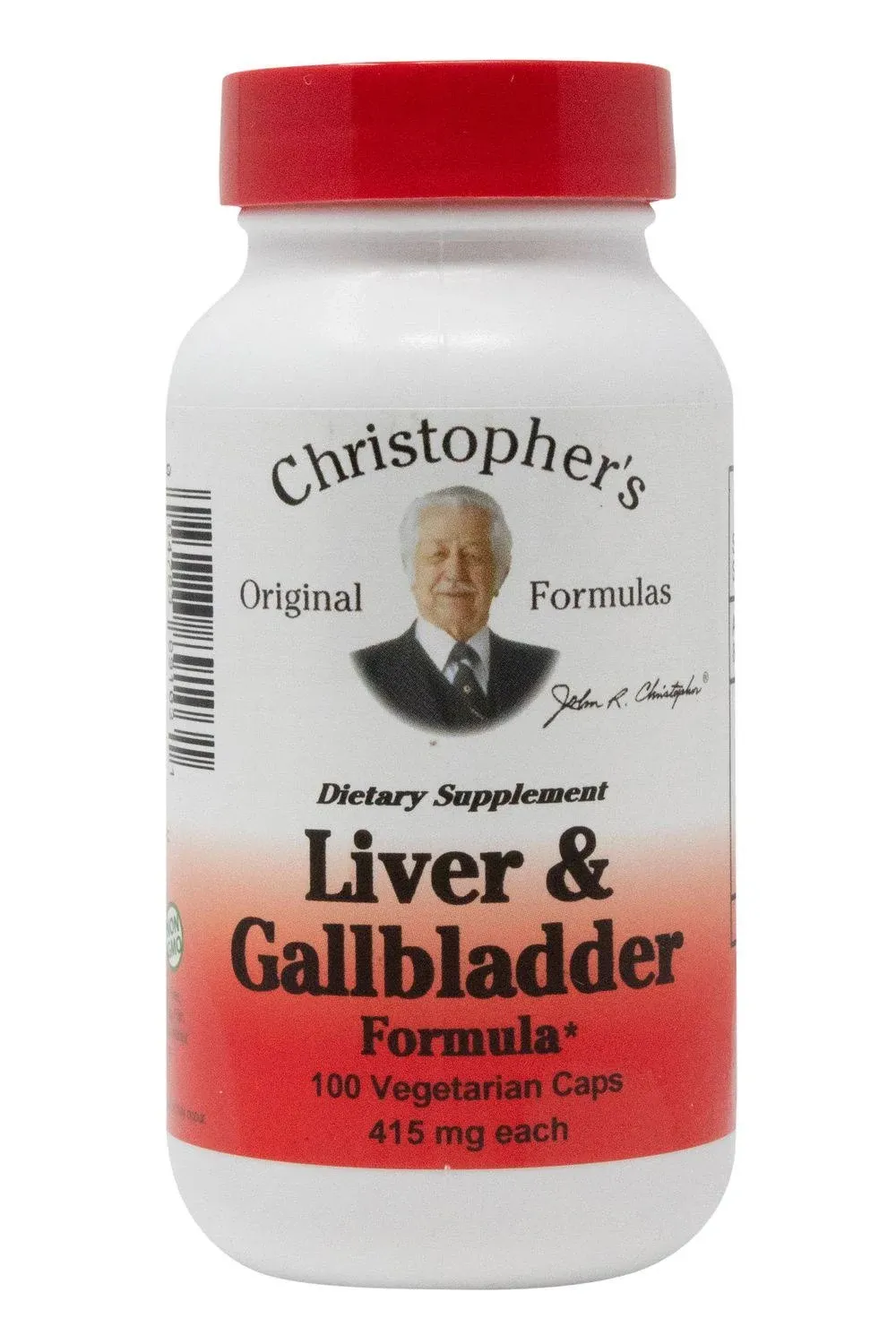 Christopher's Liver and Gall Bladder 100 Vegetarian Capsules