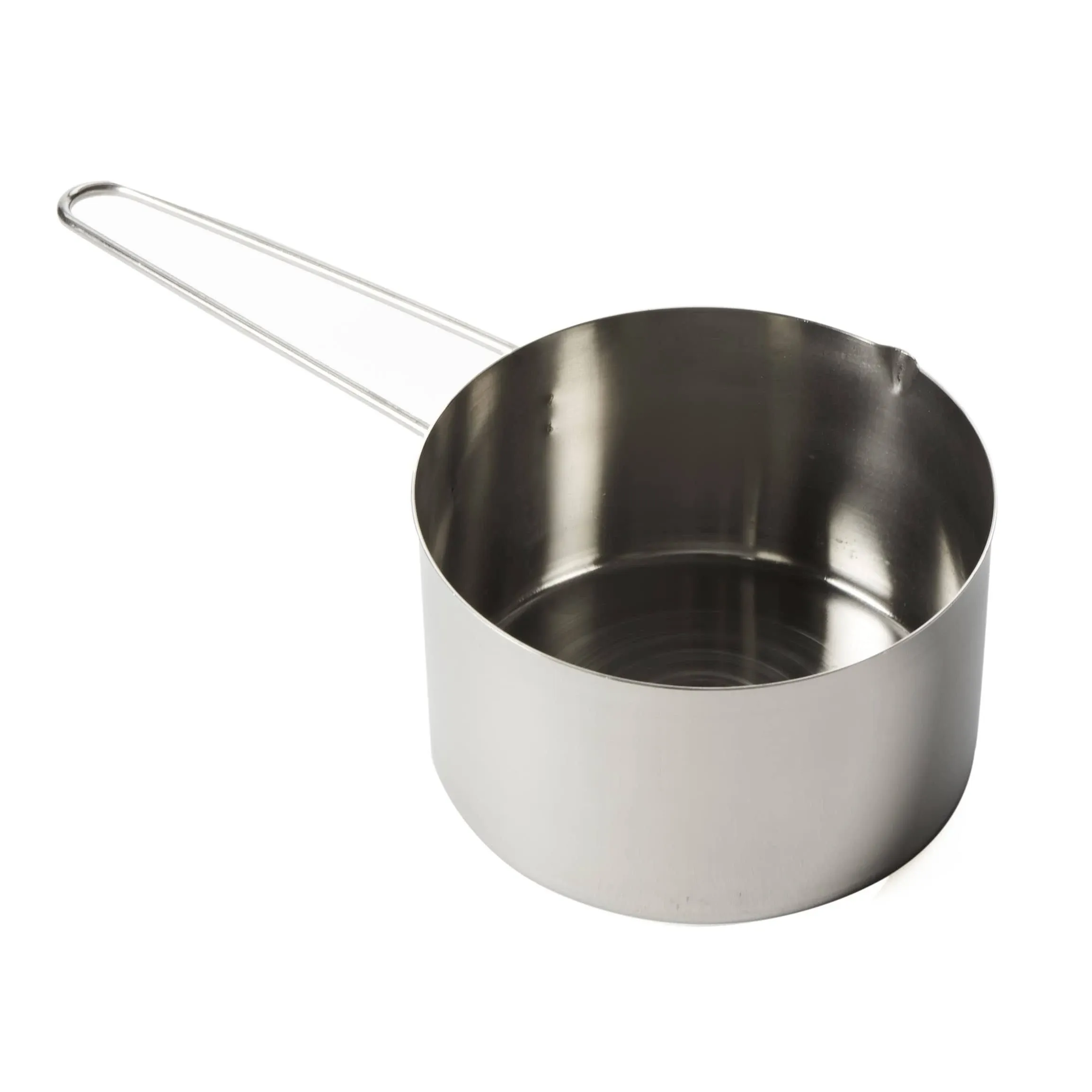 American Metalcraft MCW200 2-Cup Stainless Steel Measuring Cup with Wire Loop Handle