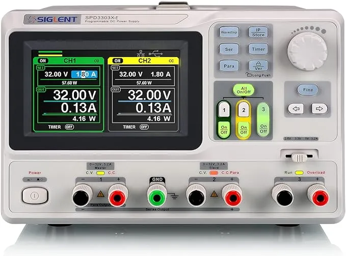 Siglent SPD3303X-E Triple Output Power Supply