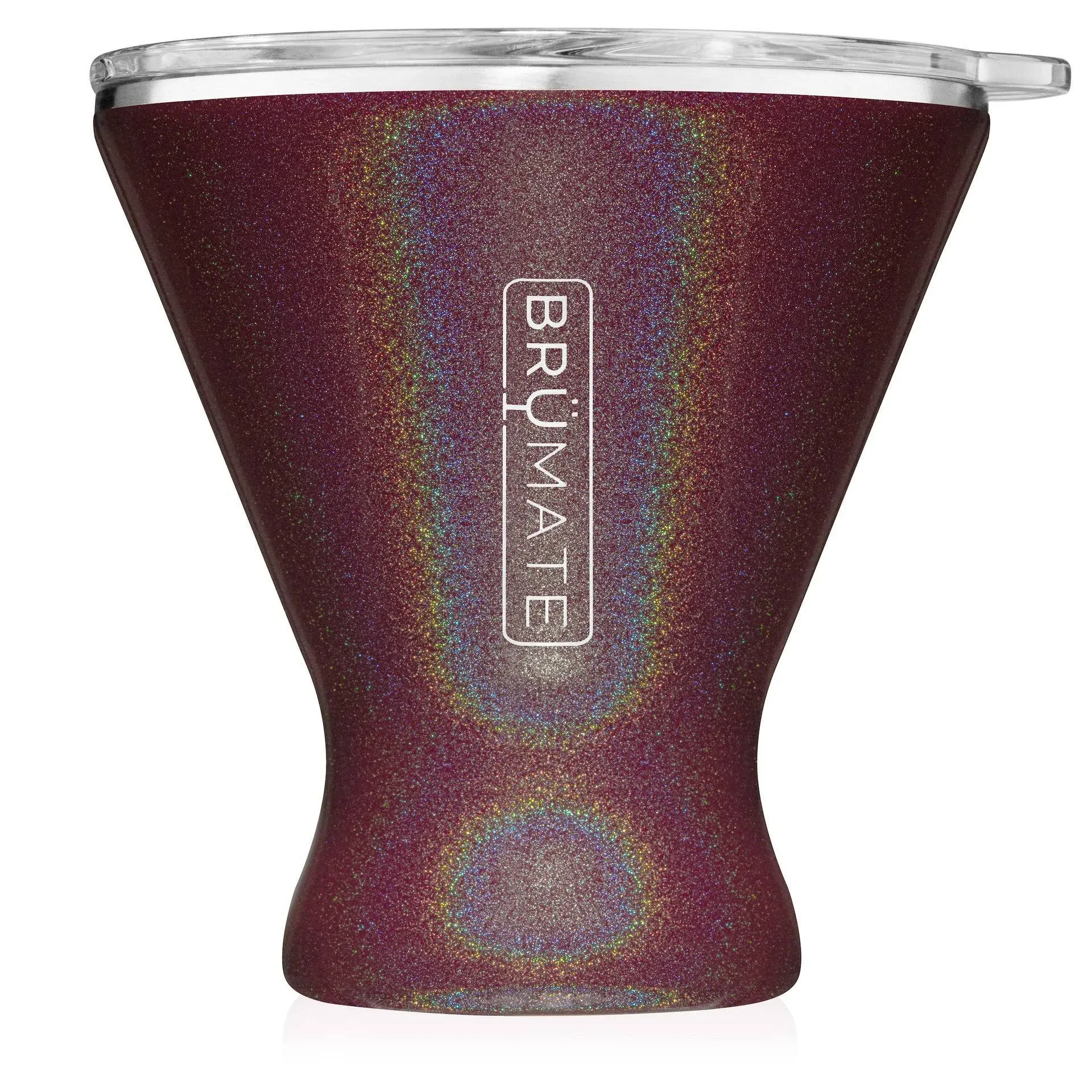 BrüMate MargTini 10oz Martini Margarita Tumbler - Made With Vacuum-Insulated Stainless Steel (Aqua)