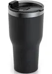 RTIC 30 oz Thermal Tumbler Stainless Steel Coffee Mug Travel Cup (Matte Black)