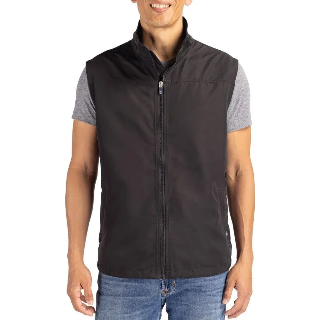 Cutter & Buck Charter Eco Recycled Mens Full-Zip Vest