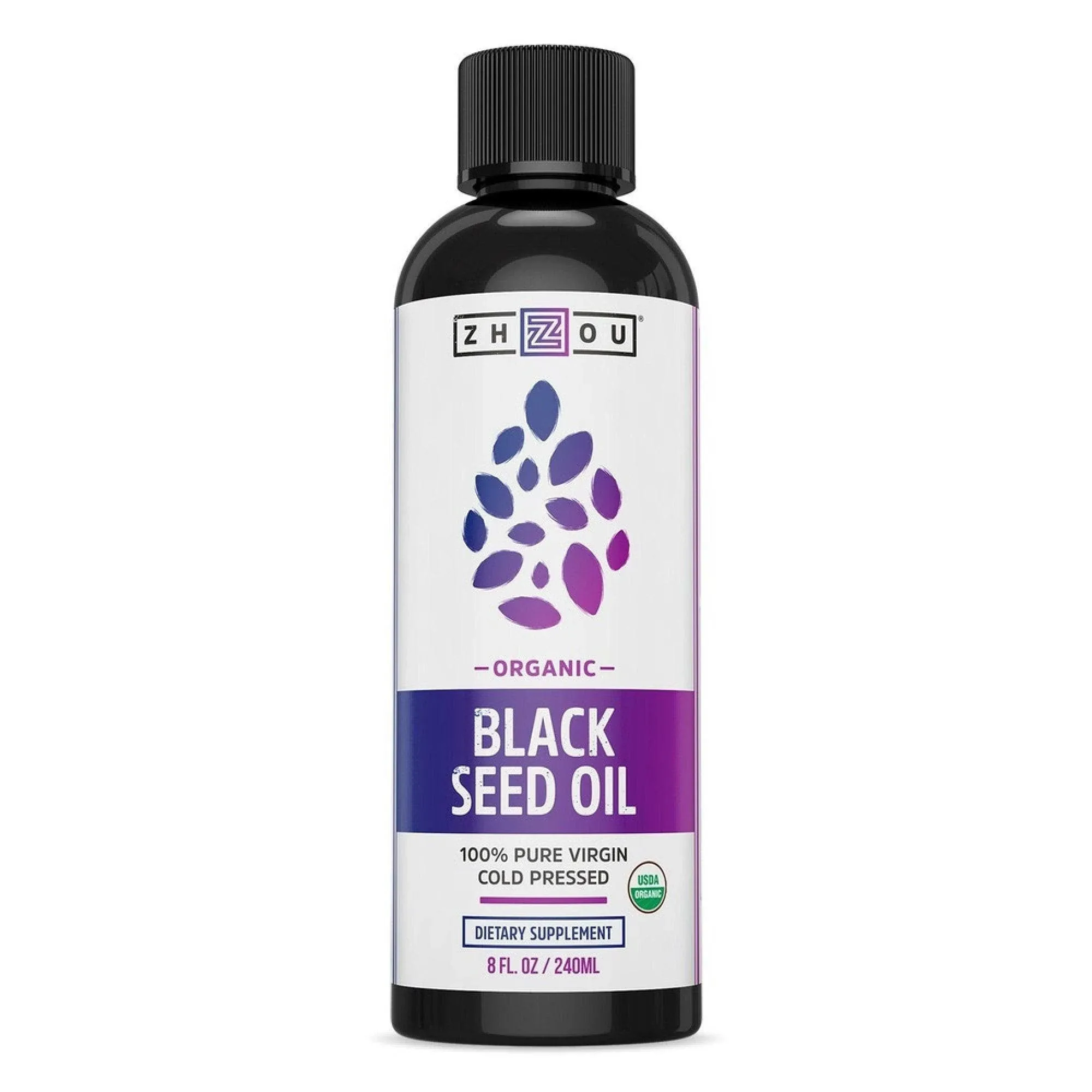 Zhou Black Seed Oil Organic - 8.0 fl oz