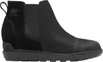 Sorel Evie II Chelsea Casual Boots Black/Sea Salt U.S.Size 9 NWOB